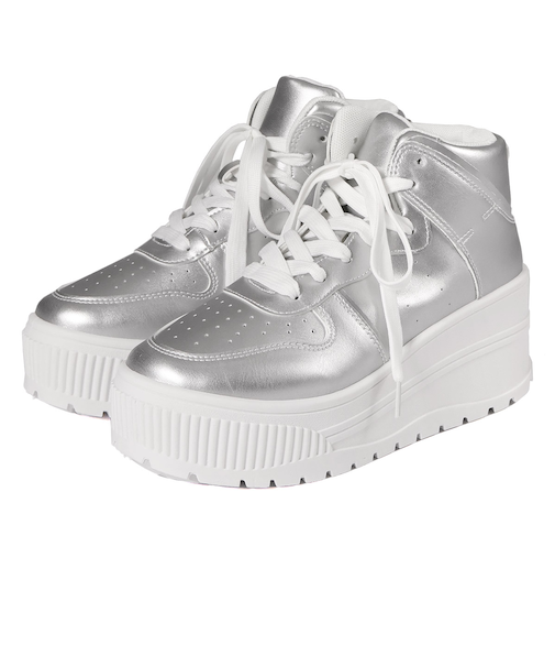 厚底ハイカットスニーカー (2218)