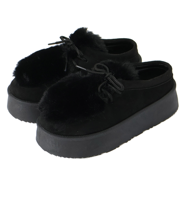 厚底チロリアンファーシューズ (6412)