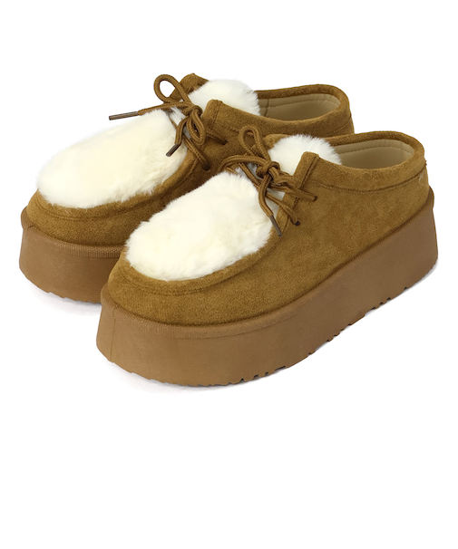 厚底チロリアンファーシューズ (6412)