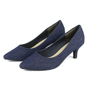 オフィス カジュアル フォーマル 5.5cmヒールパンプス (5415-2)