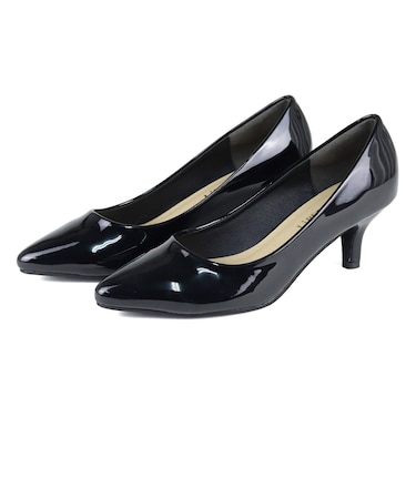 オフィス カジュアル フォーマル 5.5cmヒールパンプス (5415-1)