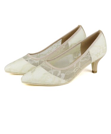 オフィス カジュアル フォーマル 5.5cmヒールパンプス (154-5415-4)