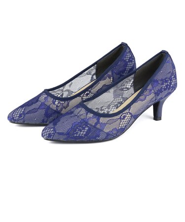 オフィス カジュアル フォーマル 5.5cmヒールパンプス (154-5415-4)