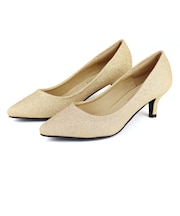 オフィス カジュアル フォーマル 5.5cmヒールパンプス (5415-3)