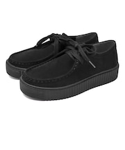 プラットフォームモカシンシューズ (6396)