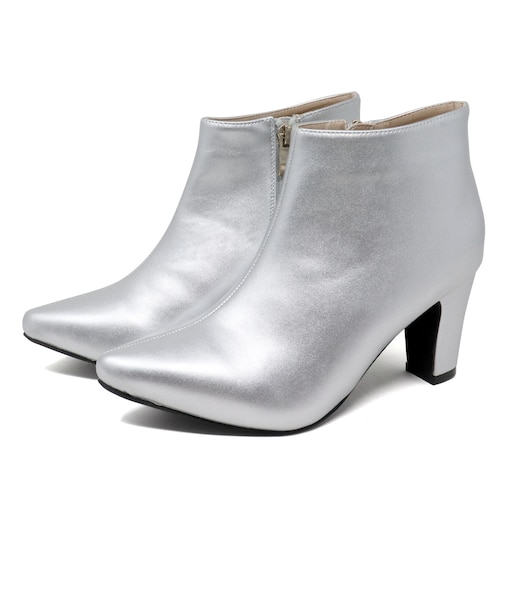 7.5cmサイドジップショートブーツ (9014)