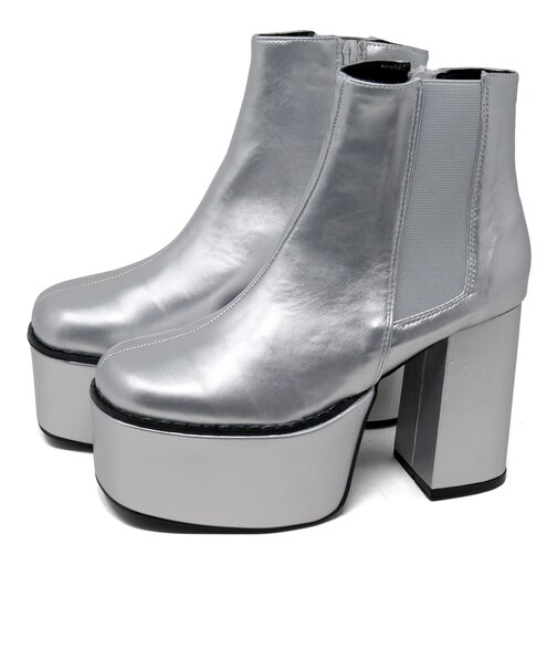 4cmストームがアクセントモードなヒールブーツ (1571)