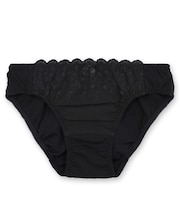 ブルーデイもブラとショーツはお揃いデザインが叶うウィングポケット付き  「コットンドラジェ サニタリー」 サニタリーショーツ