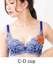 GRACE Feather 【らくらく補正】グレースフェザー コーディネートブラジャー C-Dカップ