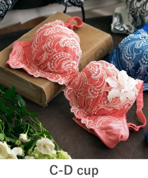 GRACE Feather 【らくらく補正】グレースフェザー コーディネートブラジャー C-Dカップ