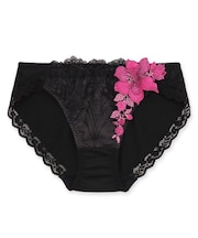 華麗なエキゾチックランジェリー。 ヒップに心地よくフィットするノーマルショーツ 「グレースイストマスカレード ショーツ」 ショーツ