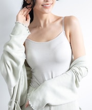 人気の「ふわ盛」パターンのカップを採用モダール生地で着心地◎ 「ふわ盛ブラキャミソール」 機能性インナー