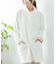 ふんわり軽くて暖かいmemory fleece (メモリーフリース)パジャマにプラス、ロングガウン 「メモリーフリース」 ガウン