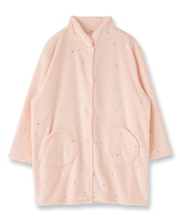 ふんわり軽くて暖かいmemory fleece (メモリーフリース)パジャマにプラス、ロングガウン 「メモリーフリース」 ガウン