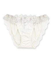 軽やかに揺れるチュールフラワーデイリー使いに☆ 「ノーブルティアラブラ002 ショーツ」 ショーツ