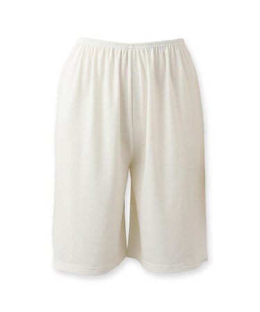 冷感＋多機能☆ベーシックインナー「冷はだヴェール」丈が選べるシンプル・ペチコート＆フレアパンツ 「冷はだヴェール ペチコート」 ペチコート