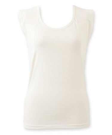 冷感＋多機能☆ベーシックインナー「冷はだヴェール」脇汗パッド付き、フレンチスリーブインナー 「冷はだヴェール 機能性インナー」 冷はだヴェール 機能性インナー