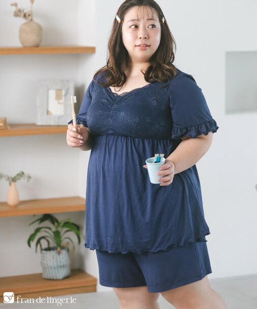 餅田コシヒカリさんとコラボレート☆ナイトブラ付きルームウェア『LuNight（ルナイト）』ショートパンツ 「ルナイト ショートパンツ」 ショートパンツ