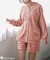 ふんわり軽くて暖かいmemory fleece (メモリーフリース)カーディガン＆ショートパンツ 「メモリーフリース 全開上下セット」 全開上下セット