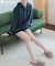 ふんわり軽くて暖かいmemory fleece (メモリーフリース)アニマル耳付がキュートなフーディー上下セット 「メモリーフリース 全開上下セット」 全開上下セット