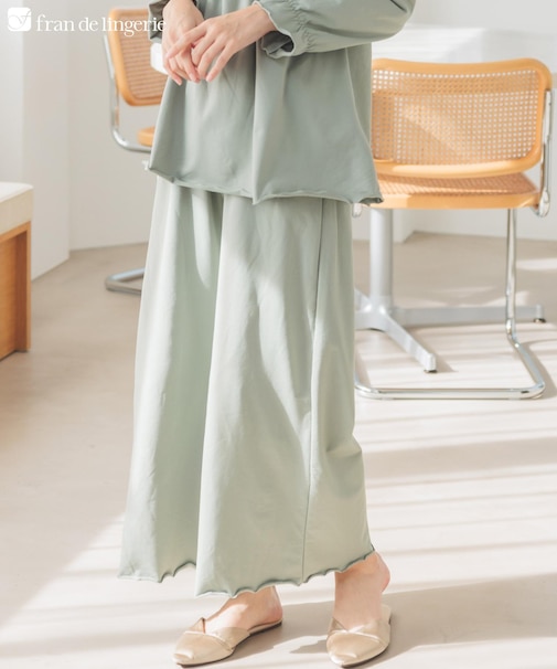 とろけるルーム＆ラウンジウェア心地いいロングパンツ 「ルナイト ロングパンツ」 ルームウェア ロングパンツ