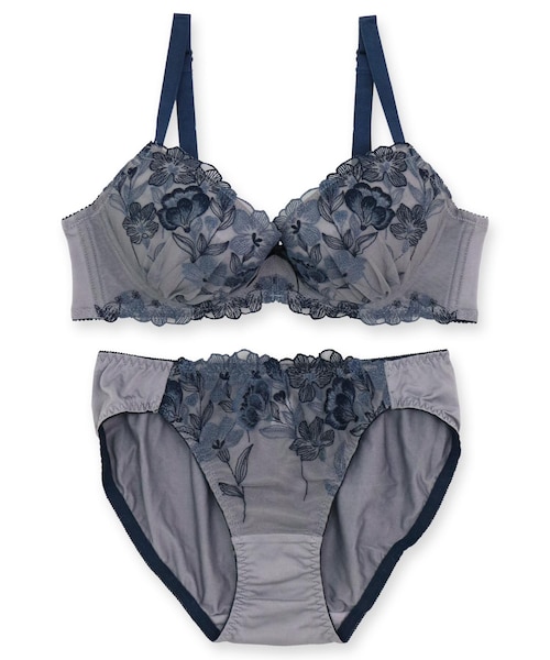 刺繍レースのベーシックデザイン自分らしいバストに 「フラン