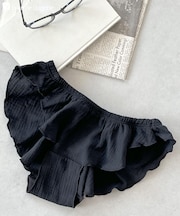 可愛い＆楽ちんなフリルのふんどしタイプのショーツ選べるデザイン 「からだゆるめるナイトショーツ ショーツ」 ショーツ