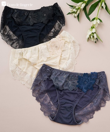 リュクスが寄り添うGRACE soin Luminousヒップに心地よくフィットする立体パターンのノーマルショーツ 「 グレースソワンルミナス ショーツ」 ショーツ