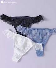 リュクスが寄り添うGRACE soin Luminousフェミニンヒップに 「 グレースソワンルミナス タンガ」 Tバック タンガ