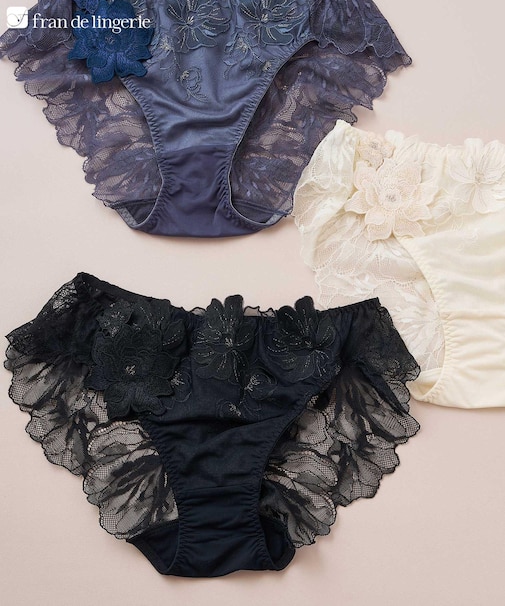 リュクスが寄り添うGRACE soin Luminous美しさも、機能も 「 グレースソワンルミナス バックレース」 バックレースショーツ