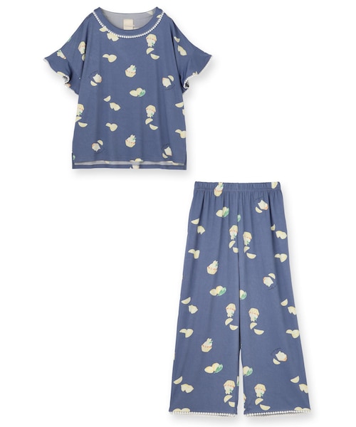 ONLINE限定】ベビモコベアさがらプルオーバー＆ロングパンツセット