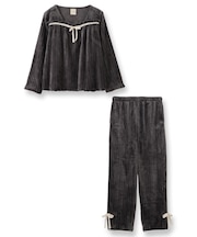 もこもこ ルームウェア パジャマ レディース 冬 あったか モコモコ 着る毛布「メモリーフリース」