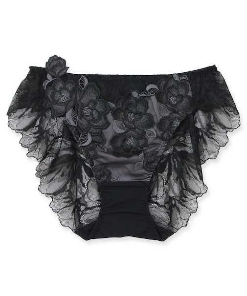 身体の変化に気付いた女性のためのご自愛ランジェリー「GRACE soin(グレースソワン)」待望の餅田コシヒカリ・コラボ美しさも、機能も 「 グレースソワン グランデリア バックレース」 バックレースショーツ