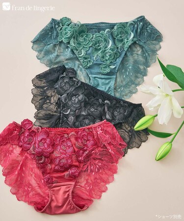 身体の変化に気付いた女性のためのご自愛ランジェリー「GRACE soin（グレースソワン）」待望の餅田コシヒカリ・コラボ美しさも、機能も 「 グレースソワン グランデリア バックレース」 バックレースショーツ