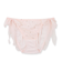 とびきりキュートなハートドットお揃い紐ショーツ 「ナチュラルデイリーブラ005 脇紐」 脇紐ショーツ