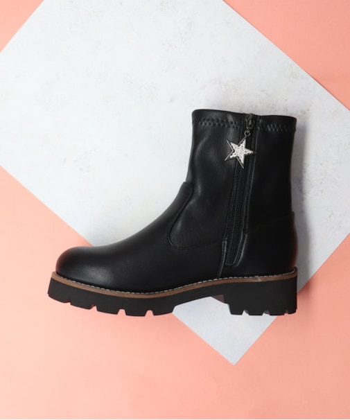 【Bridget Birkin】星形チャームショートブーツ