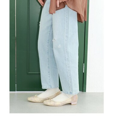 【Bridget Birkin】スクエアレースパンプス