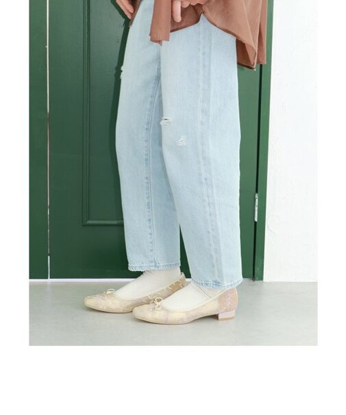 【Bridget Birkin】スクエアレースパンプス