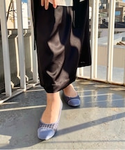 【Bridget Birkin】レースチュール切り替えパンプス
