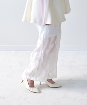 【Bridget Birkin】メッシュ生地高寸パンプス