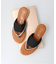 【ITALIAN SHOEMAKERS】ラインストーントングサンダル