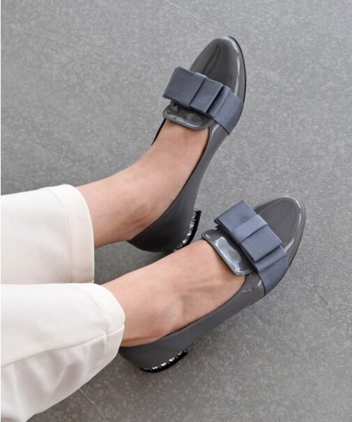 【BRIDGET BIRKIN】ガーリーリボンローファー