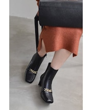 【BRIDGET BIRKIN】アクセサリーチェーンショートブーツ
