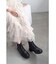 【BRIDGET BIRKIN】ボリュームソールレースアップショートブーツ