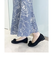 【BRIDGET BIRKIN WALK】リボンウォーキングパンプス