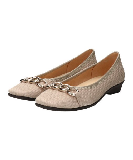 【BRIDGET BIRKIN WALK】チェーンモチーフウォーキングパンプス