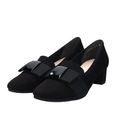 【BRIDGET BIRKIN WALK】オペラリボンヒールウォーキングパンプス