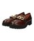 【INTER-CHAUSSURES】ラウンドトウチェーンローファー