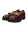 【INTER-CHAUSSURES】ラウンドトウチェーンローファー