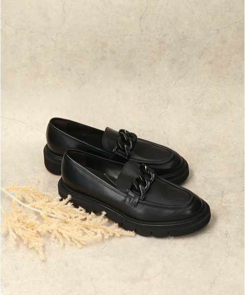 【LucaGrossi/ルカグロッシ】 厚底ローファー/G815M-UA LucaGrossi/ルカグロッシ】 厚底コインローファー/G815M-UA